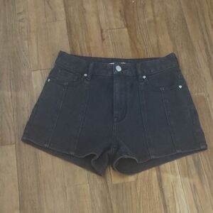 PacSun Dark Gray Denim Women's Jean Shorts